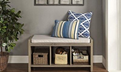 Benches with storage to keep your house organized