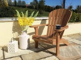 Is the teak Adirondack chair for the garden or indoors?